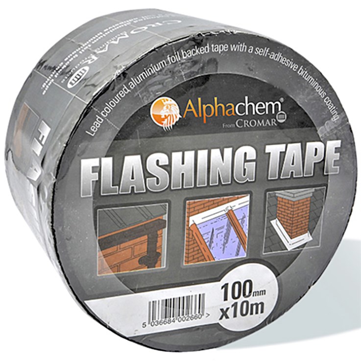 Cromar Alphachem Self Adhesive Flashing Tape Grey 10M x 450mm